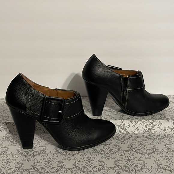 Soft shoe, by medicus, heeled, brown booties. - Picture 7 of 11